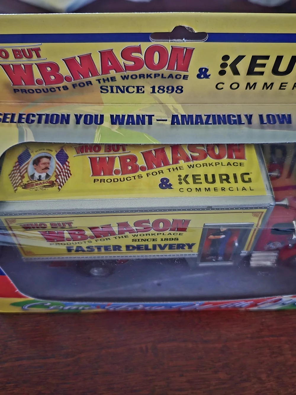 Yellow Delivery Toy Truck - Kids Toy